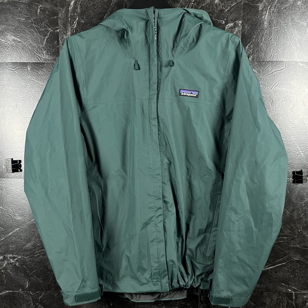 Patagonia Women's Green Torrentshell H2NO Wind Rain Jacket Medium
